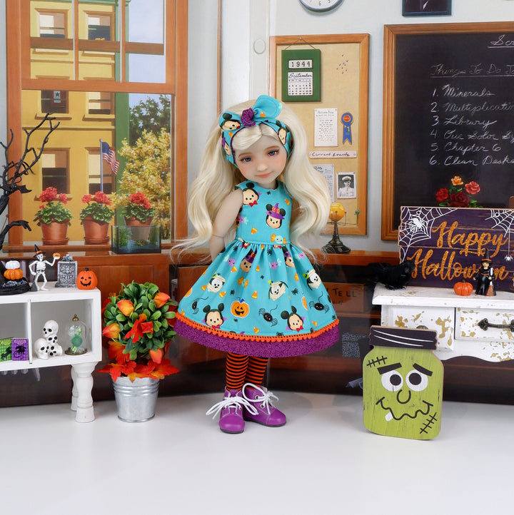 Disney Halloween - dress with boots for Ruby Red Fashion Friends doll