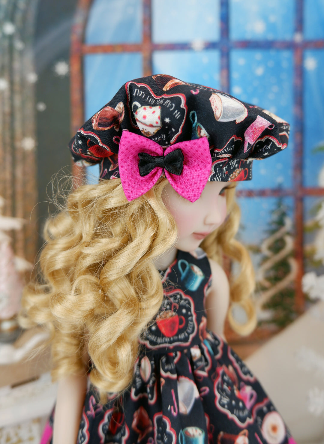 Festive Cocoa - dress with boots for Ruby Red Fashion Friends doll