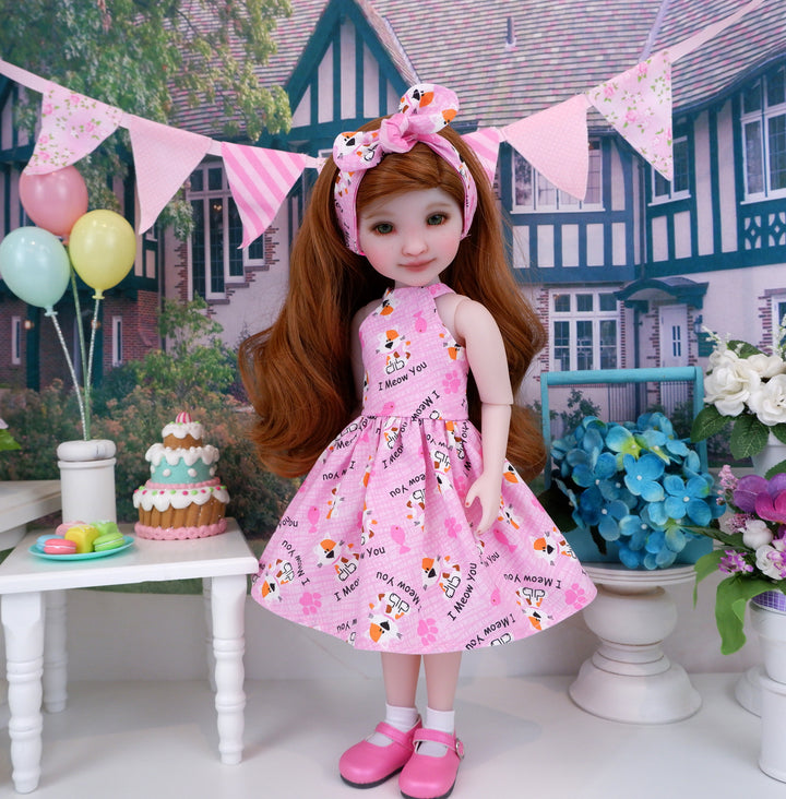 I Meow You - dress and shoes for Ruby Red Fashion Friends doll