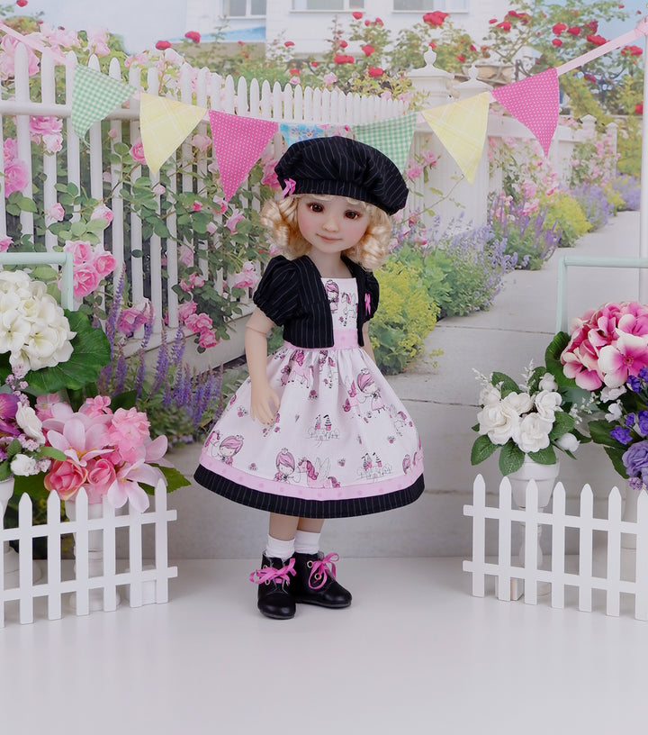 Pegasus Princess - dress & jacket with boot for Ruby Red Fashion Friends doll