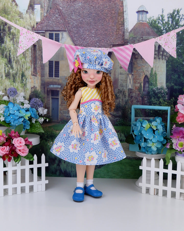 Spring Bouquet - dress with shoes for Anderson Art Doll BJD