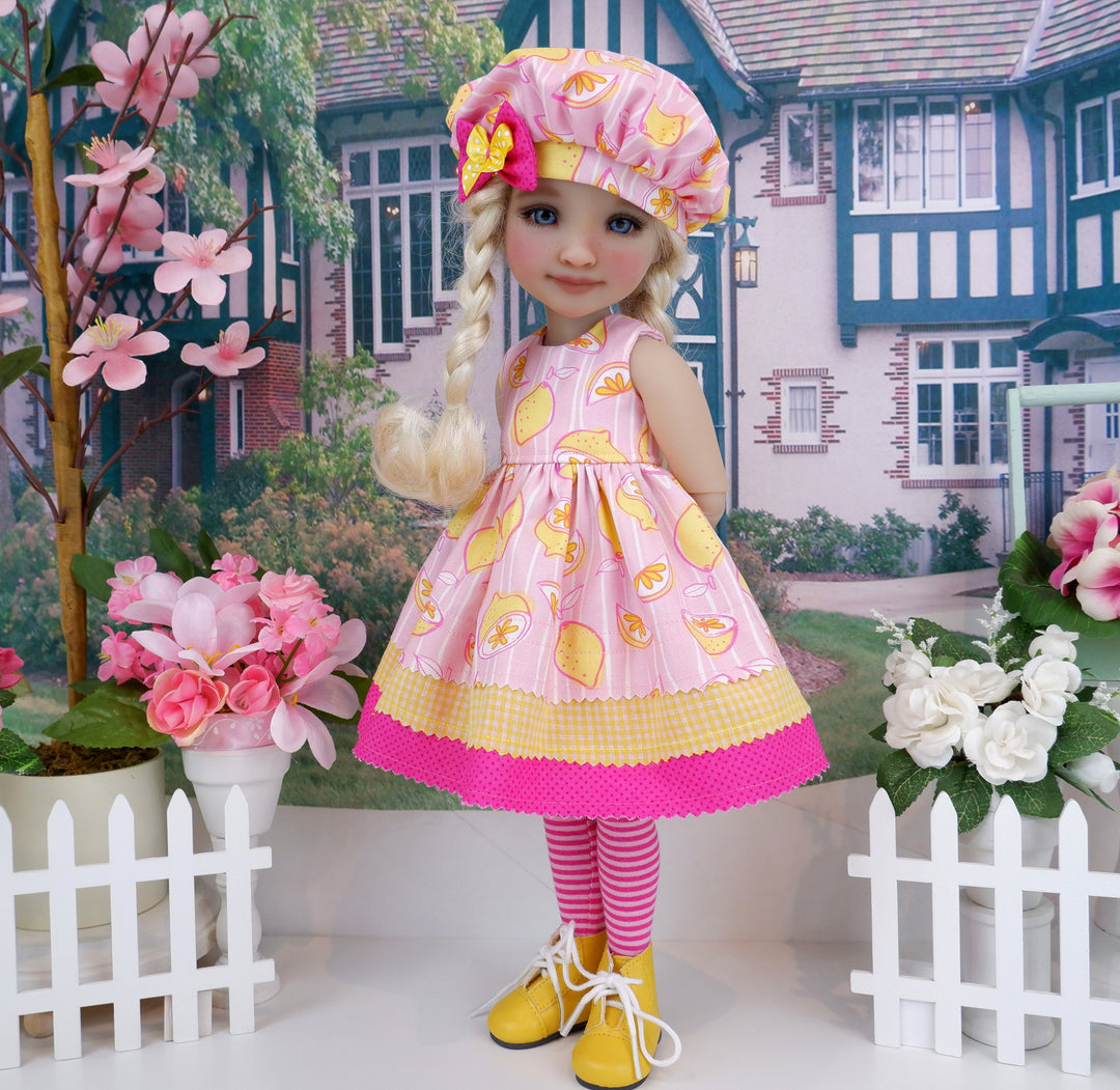 Sweet Lemonade - dress with boots for Ruby Red Fashion Friends doll