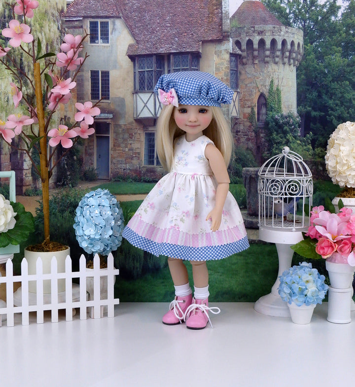 Tender Spring - dress with boots for Ruby Red Fashion Friends doll
