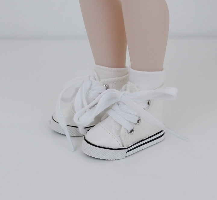 High Top Tennis Shoes - 58mm - Fashion Friends doll shoes