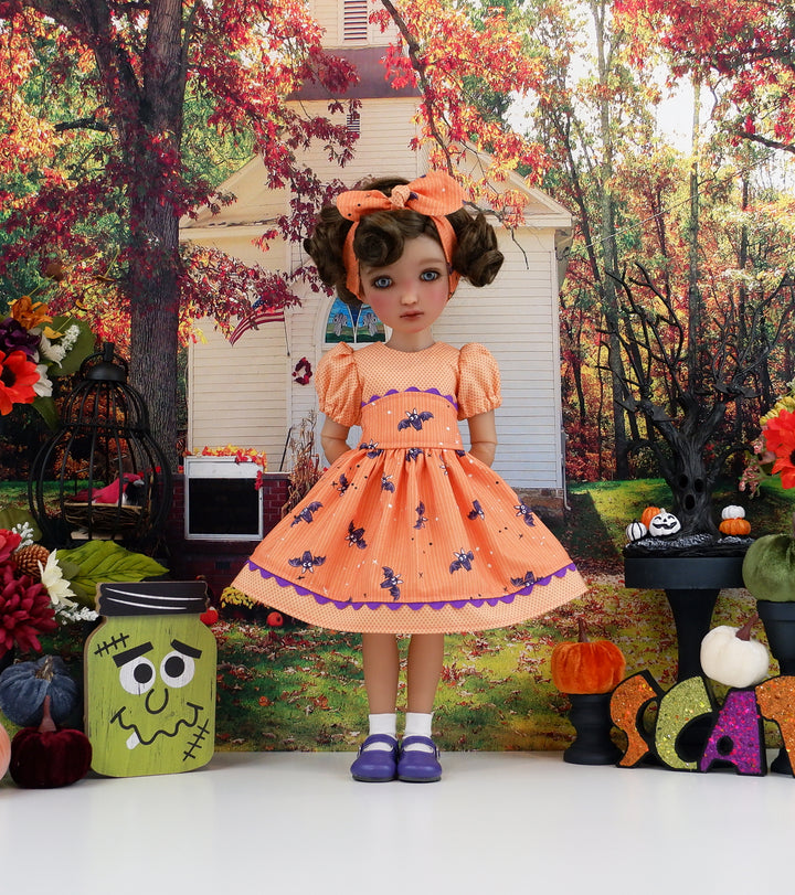 A Little Batty - dress with shoes for Ruby Red Fashion Friends doll