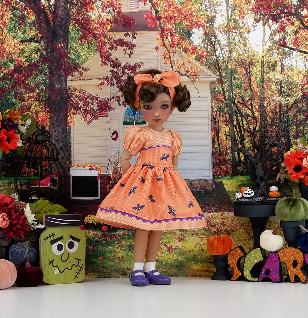 A Little Batty - dress with shoes for Ruby Red Fashion Friends doll