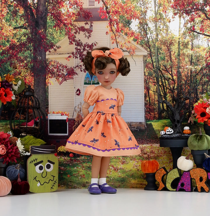 A Little Batty - dress with shoes for Ruby Red Fashion Friends doll