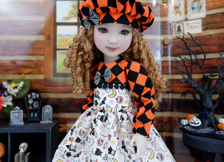 All Things Halloween - dress and shoes for Ruby Red Fashion Friends doll