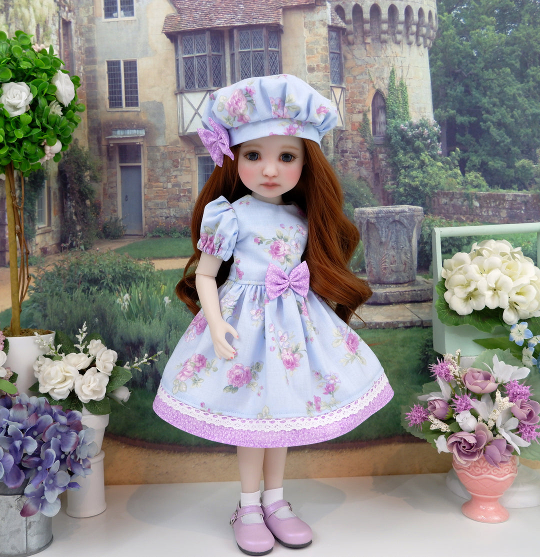 Allison's Rose - dress and shoes for Ruby Red Fashion Friends doll