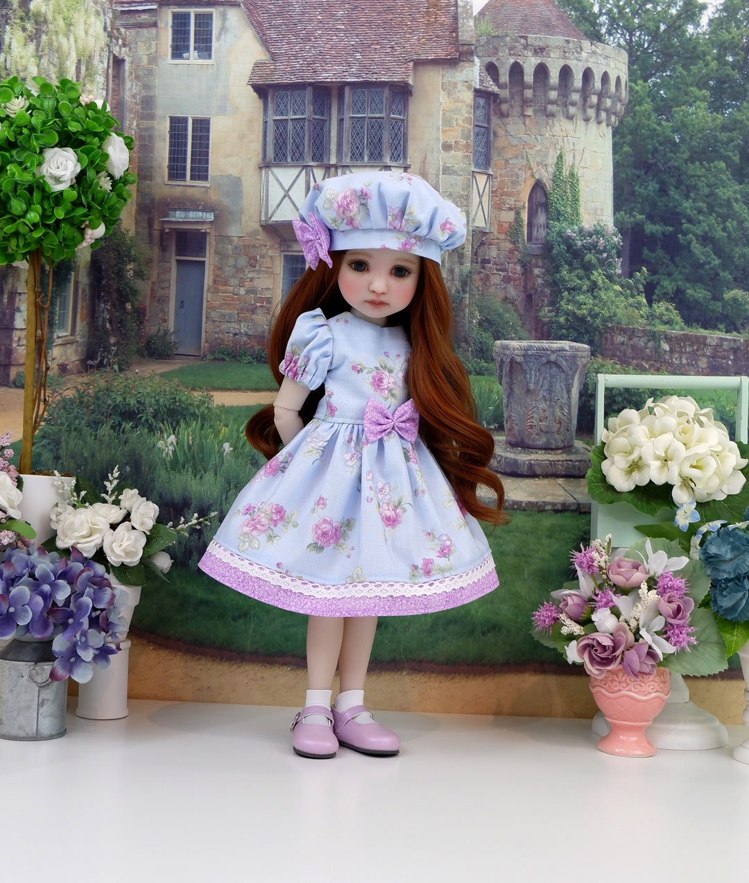 Allison's Rose - dress and shoes for Ruby Red Fashion Friends doll