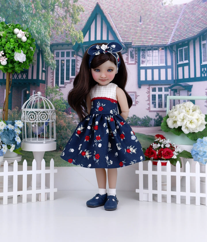 American Bouquet - dress and shoes for Ruby Red Fashion Friends doll