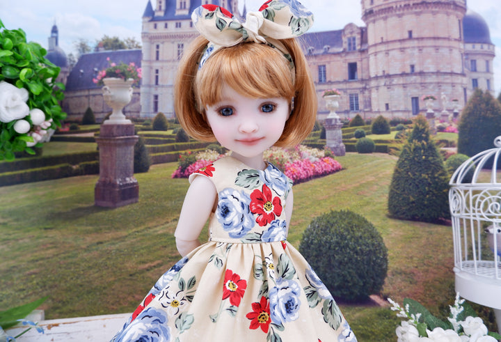 Americana Rose - dress & boots for Ruby Red Fashion Friends doll