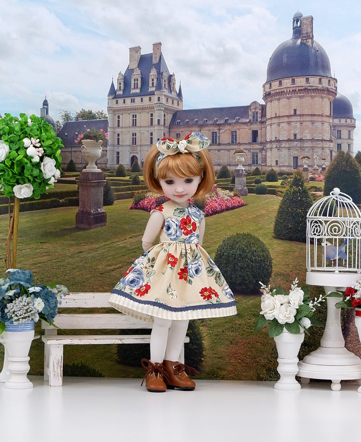 Americana Rose - dress & boots for Ruby Red Fashion Friends doll