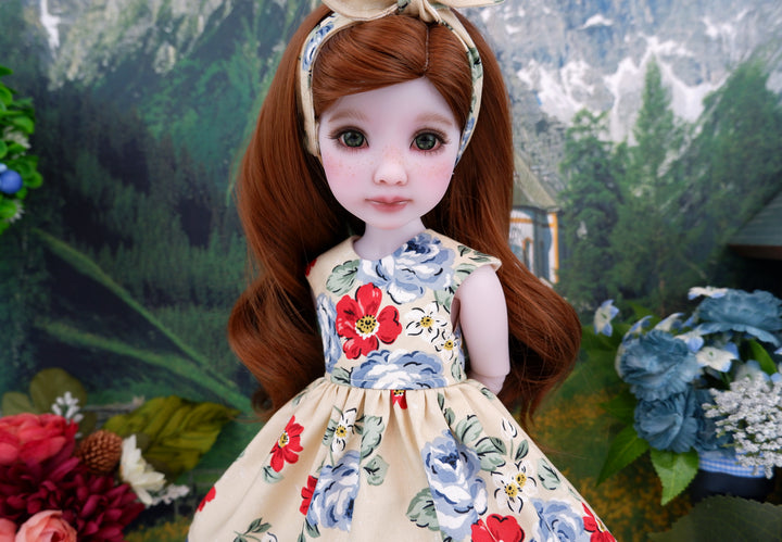 Americana Rose - dress & boots for Ruby Red Fashion Friends doll