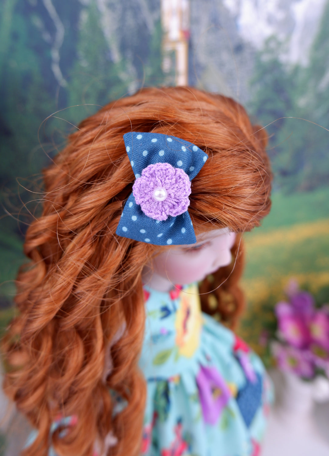 Anemone Garden - dress with shoes for Ruby Red Fashion Friends doll