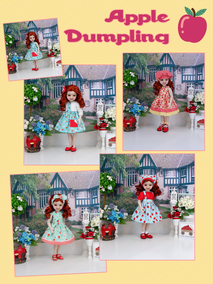 Apple Dumpling - custom Strawberry Shortcake theme Ruby Red Fashion Friend doll & wardrobe