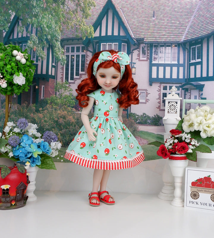 Apple Dumpling - custom Strawberry Shortcake theme Ruby Red Fashion Friend doll & wardrobe