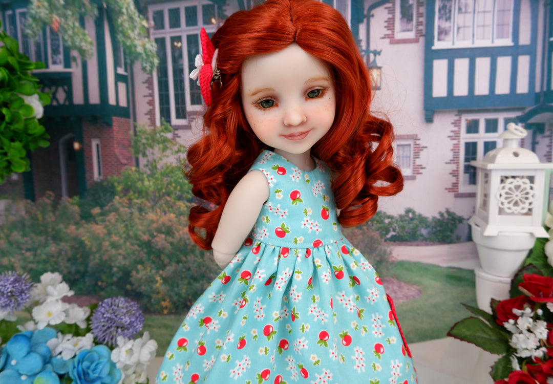 Apple Dumpling - custom Strawberry Shortcake theme Ruby Red Fashion Friend doll & wardrobe
