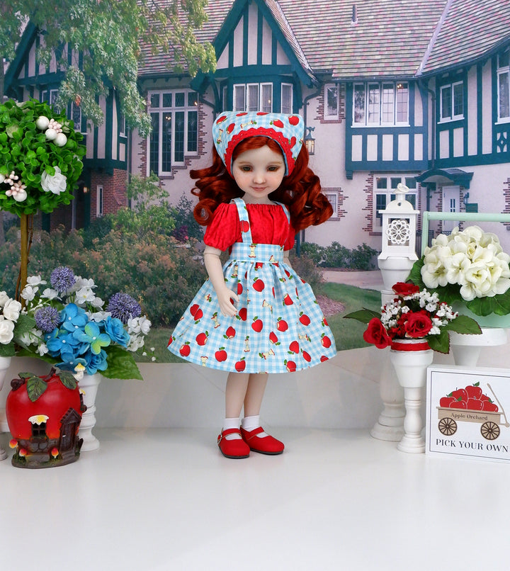 Apple Dumpling - custom Strawberry Shortcake theme Ruby Red Fashion Friend doll & wardrobe