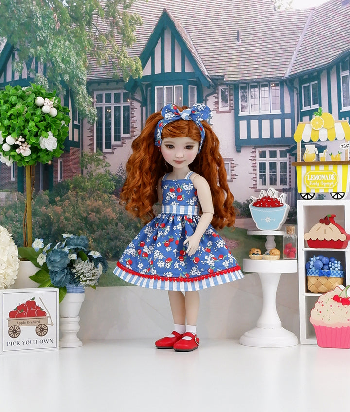 Apple Picking - dress with shoes for Ruby Red Fashion Friends doll