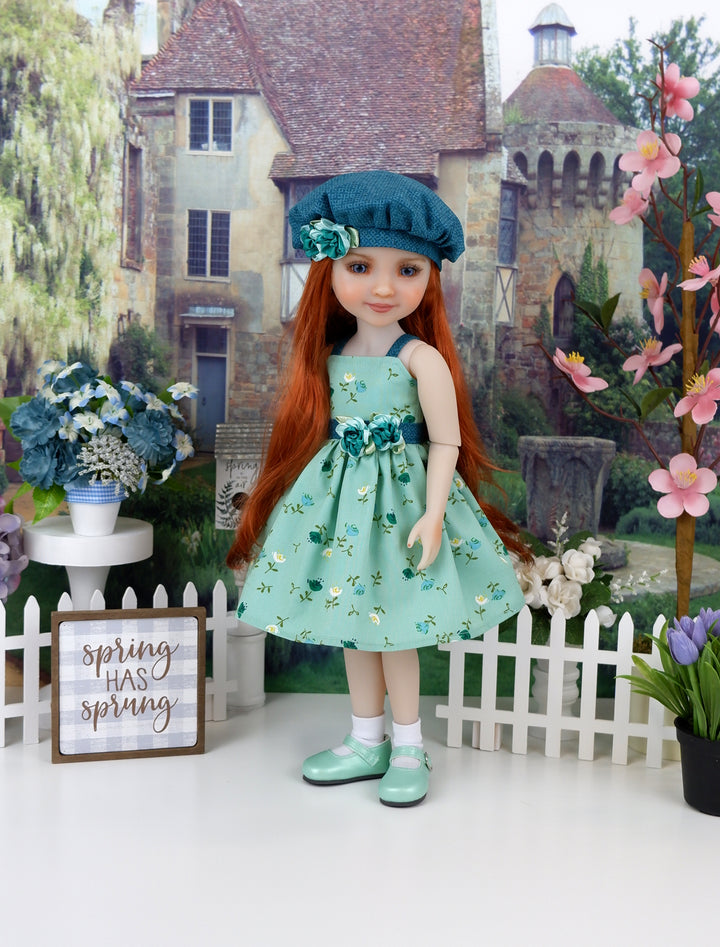 April Friendship - dress and shoes for Ruby Red Fashion Friends doll