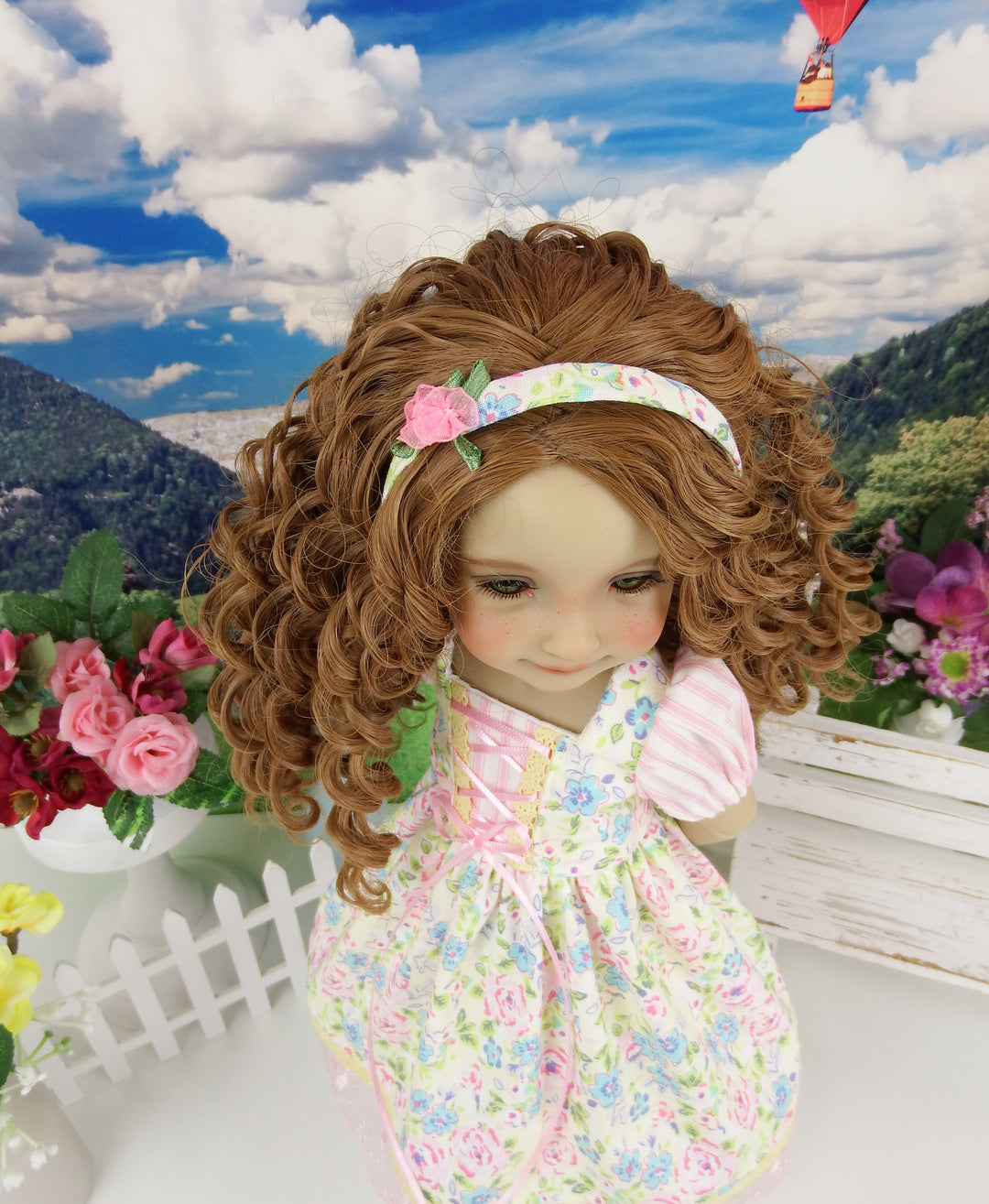 Austrian Spring - dress with shoes for Ruby Red Fashion Friends doll
