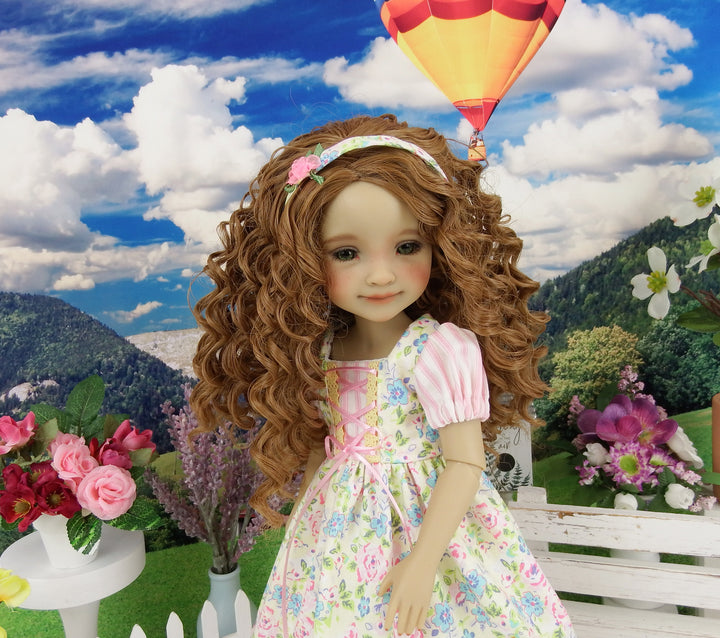 Austrian Spring - dress with shoes for Ruby Red Fashion Friends doll