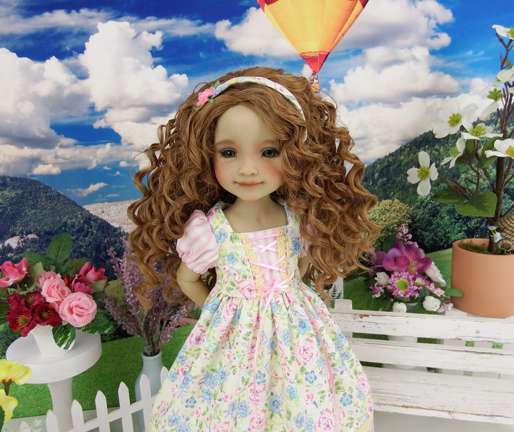 Austrian Spring - dress with shoes for Ruby Red Fashion Friends doll