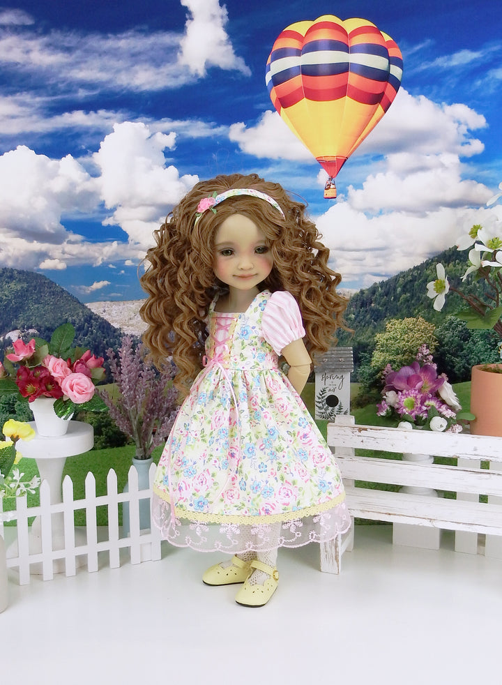 Austrian Spring - dress with shoes for Ruby Red Fashion Friends doll