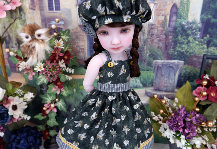 Autumn Bee - dress with shoes for Ruby Red Fashion Friends doll