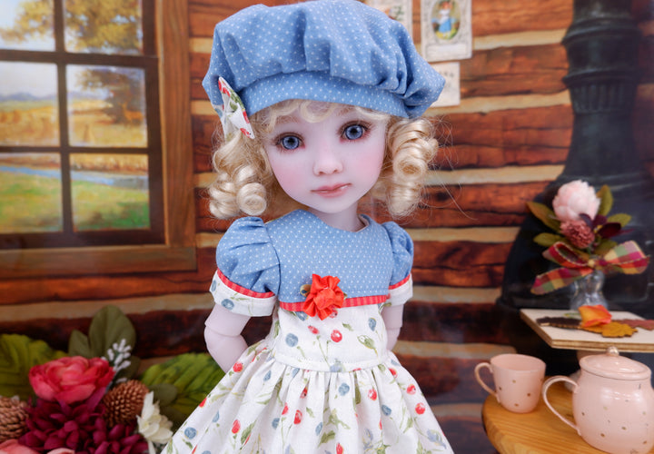 Autumn Berry - dress with shoes for Ruby Red Fashion Friends doll