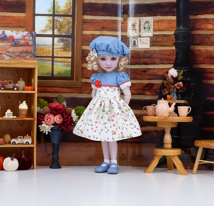 Autumn Berry - dress with shoes for Ruby Red Fashion Friends doll