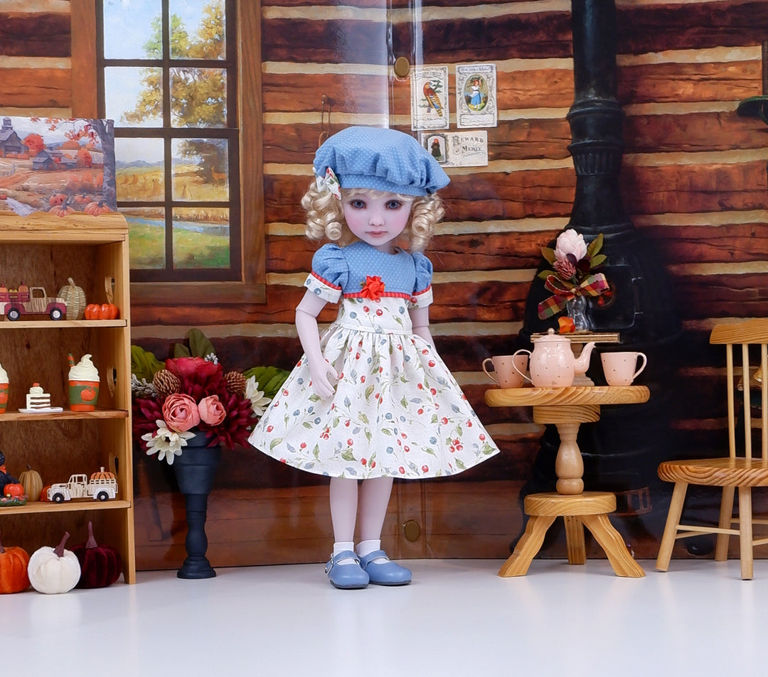 Autumn Berry - dress with shoes for Ruby Red Fashion Friends doll