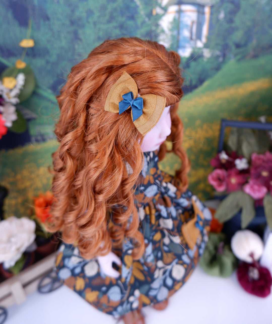 Autumn Chestnut - dress with boots for Ruby Red Fashion Friends doll