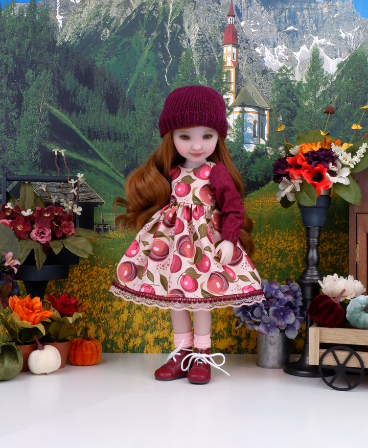 Autumn Fig - dress with boots for Ruby Red Fashion Friends doll