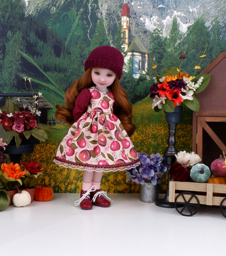 Autumn Fig - dress with boots for Ruby Red Fashion Friends doll