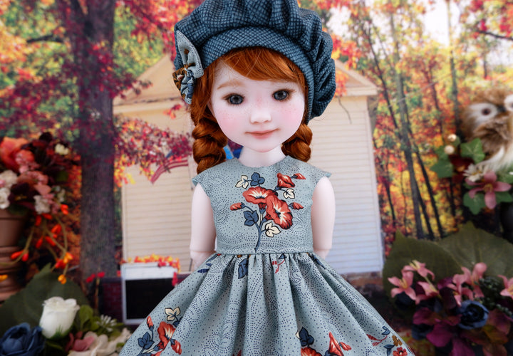 Autumn Glory - dress with boots for Ruby Red Fashion Friends doll