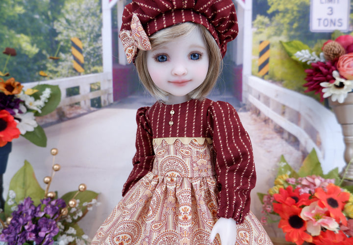 Autumn Heritage - dress with shoes for Ruby Red Fashion Friends doll