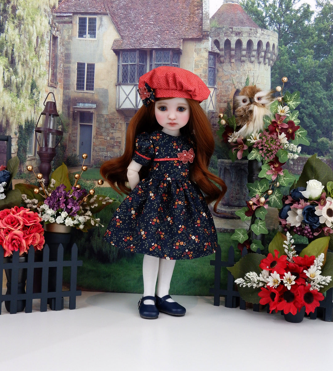 Autumn Manor - dress and shoes for Ruby Red Fashion Friends doll