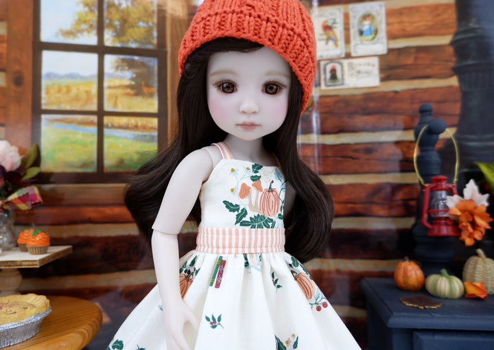 Autumn Spell - dress and sweater set with boots for Ruby Red Fashion Friends doll