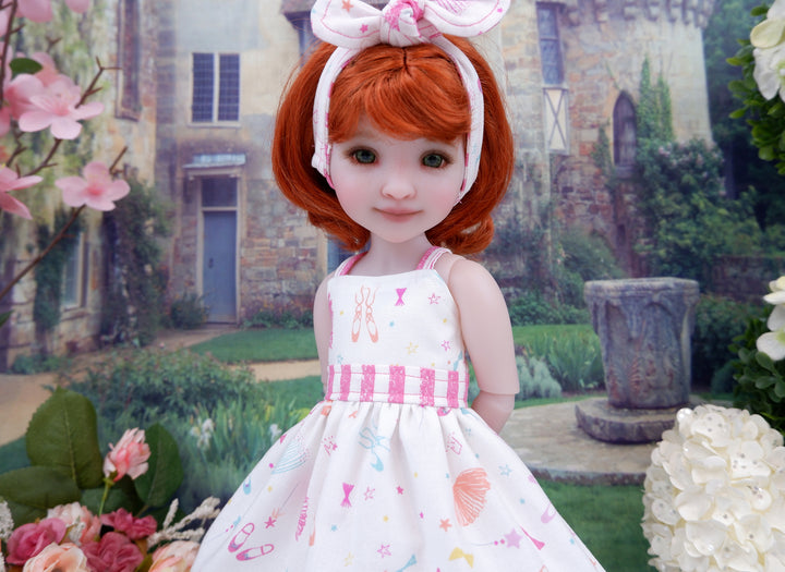 Ballet Recital - dress with sandals for Ruby Red Fashion Friends doll