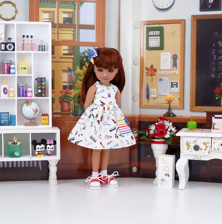 Band Camp - dress with shoes for Ruby Red Fashion Friends doll