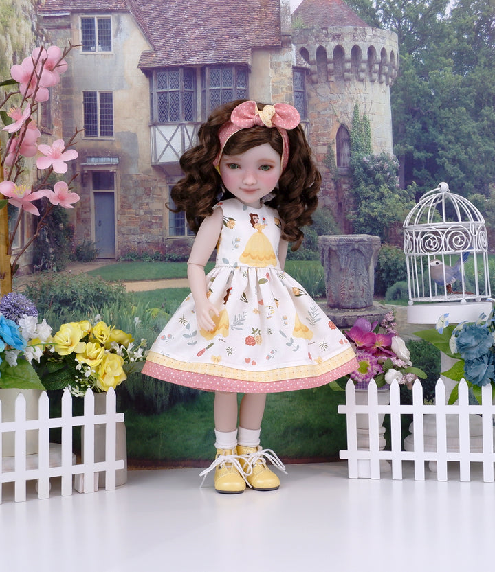 Beautiful Belle - dress with boots for Ruby Red Fashion Friends doll