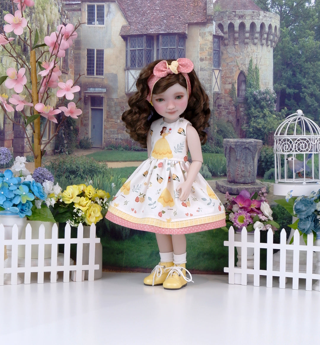 belle doll red dress OOAK Rescue Doll