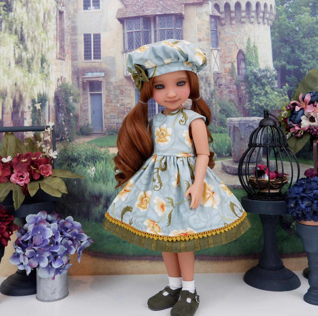 Beautiful Magnolia - dress with shoes for Ruby Red Fashion Friends doll