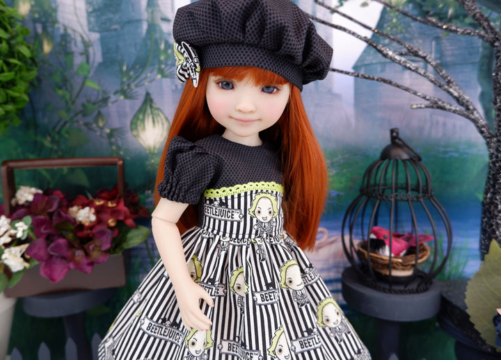 Beetlejuice Exorcism - dress with shoes for Ruby Red Fashion Friends doll