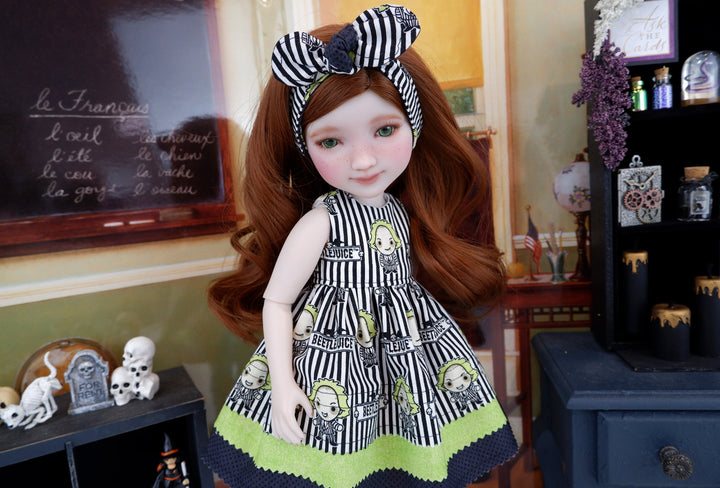 Beetlejuice - dress with boots for Ruby Red Fashion Friends doll