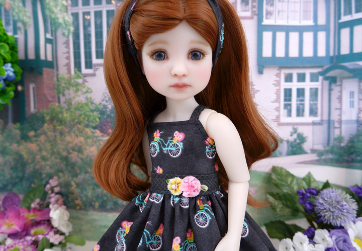 Bicycle Ride - dress and shoes for Ruby Red Fashion Friends doll