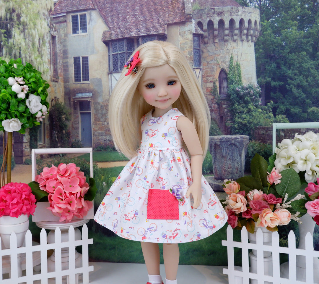 Bike Ride - dress with shoes for Ruby Red Fashion Friends doll