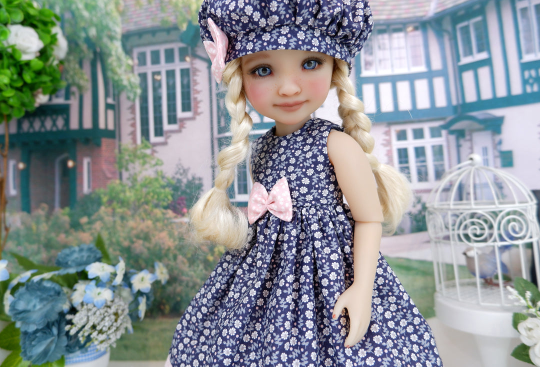 Bitty Blossoms - dress with boots for Ruby Red Fashion Friends doll